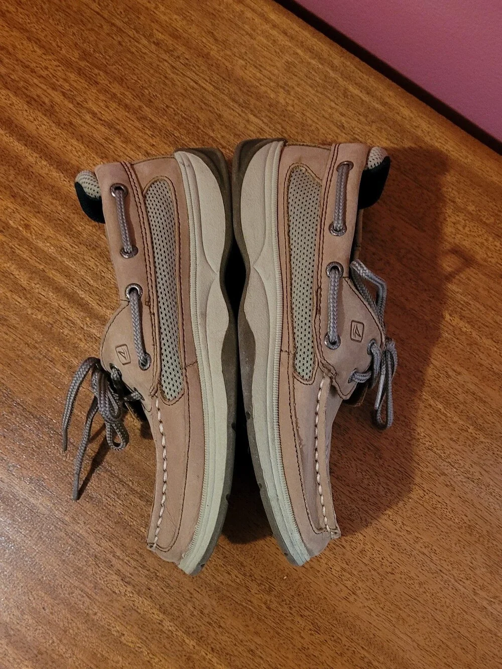 Sperry Lanyard Boy's Boat Shoe SZ 3